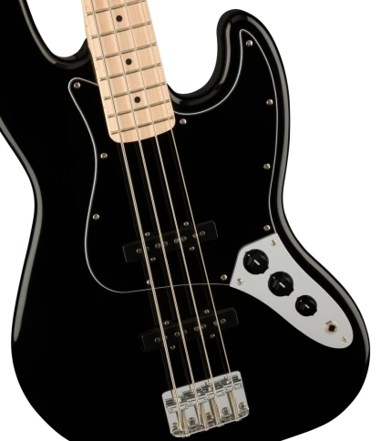 Бас гитара Fender Squier AFF J BASS MN BPG BLK фото 3