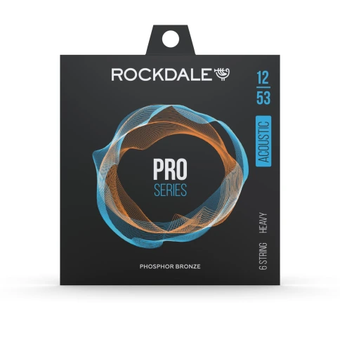 Струны для акустической гитары ROCKDALE PRO 12-53 Phosphor Bronze Heavy фото 4