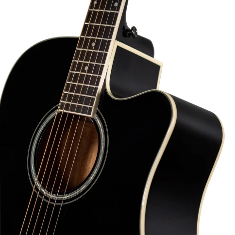 Акустическая гитара Emotive Rightwood D3 BK фото 4