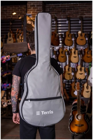 TERRIS TGB-C-05 GRY - Чехол для гитары классической фото 3