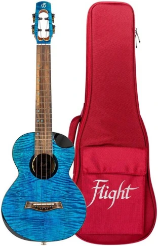 FLIGHT COMET TENOR EQ-A Blue - Укулеле тенор фото 1