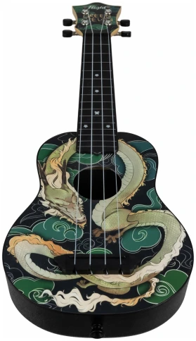 FLIGHT TUS JADE DRAGON / Green Apelsin - Укулеле сопрано фото 9