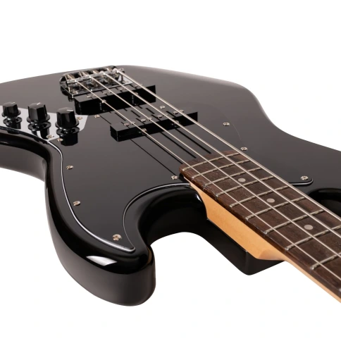 Бас-гитара ROCKDALE Classic JB Bass Black фото 7