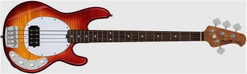 STERLING StingRay Heritage Cherry Burst - Бас-гитара 4 струны фото 1