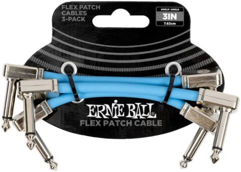 ERNIE BALL 6459, 7,62см - Инструментальный кабель фото 1
