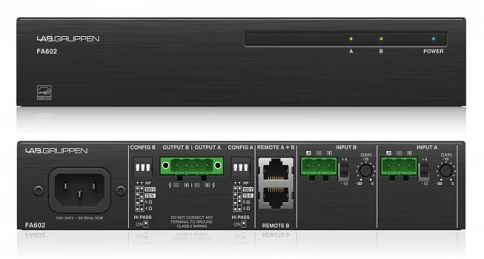 LAB.GRUPPEN FA602 - двухканальный усилитель мощности фото 1