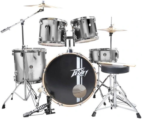 PEAVEY PV 5PC Drum Set Silver - Ударная установка акустическая фото 1