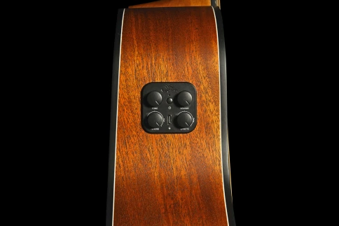 Трансакустическая гитара KEPMA EDCE K10 Black Matt фото 8