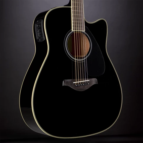Электроакустическая гитара Yamaha FGX-800CBL фото 6