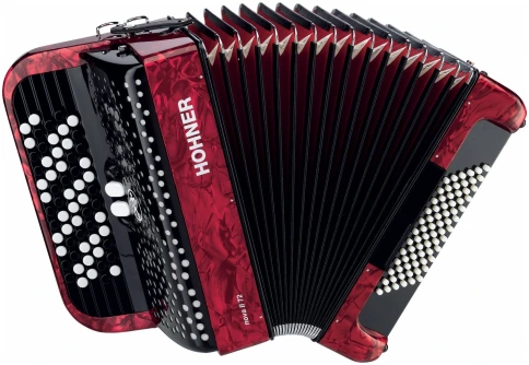 HOHNER Nova II 72 red - Баян фото 1