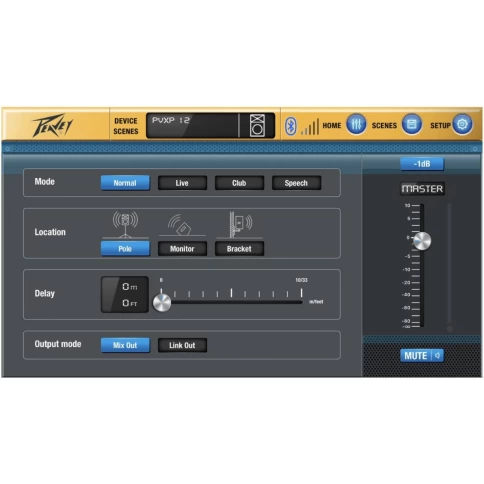Акустическая система PEAVEY PVXp 15 Bluetooth фото 6