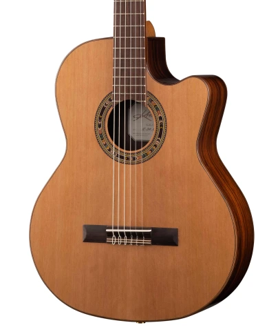 Verea-VA Performer Series Электро-акустическая классическая гитара, с вырезом, Kremona фото 3