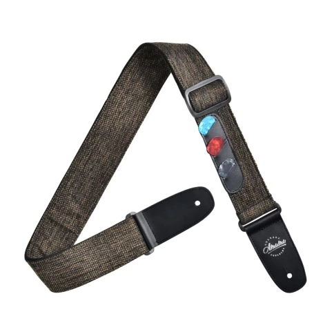 Ремень для гитары Amumu HL01W-BN фото 2
