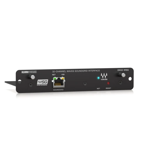 KLARK TEKNIK DN32-WSG - плата расширения для сети WAVES SoundGrid для Behringer X32, Midas M32, 32 в фото 1