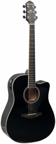 CRAFTER HD-250 CE/BK - Гитара электроакустическая фото 3