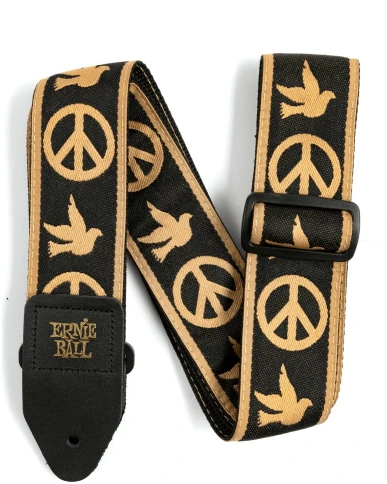 ERNIE BALL 4613 Jacquard Peace Love - Ремень для гитары фото 1