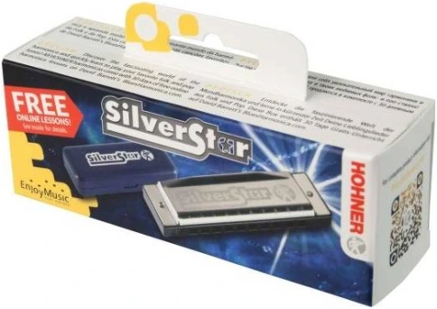 HOHNER Silver Star 504/20 Small box E - Губная гармоника диатоническая фото 4