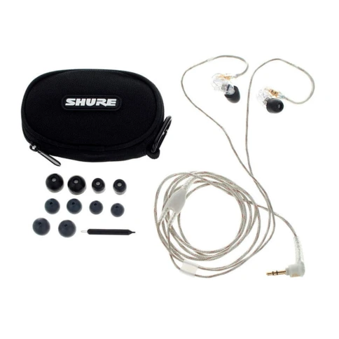Наушники внутриканальные SHURE SE215-CL-EFS фото 3