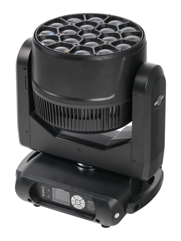 MH-4X Вращающаяся голова Wash, Bee Eye, RGBW, LED 19х40Вт, LFocus фото 1