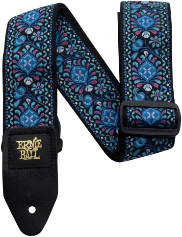 ERNIE BALL 4097 Jacquard Indigo Orchid - Ремень для гитары фото 1