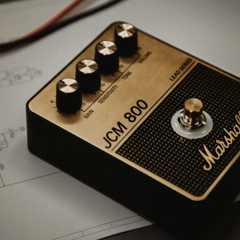 Педаль эффектов Marshall JCM800 Overdrive Pedal фото 3
