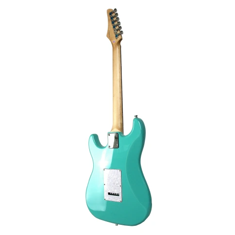 REDHILL STM200 AQBL - электрогитара, Stratocaster, S-S-H, тополь/клен, цвет морск. волны фото 4