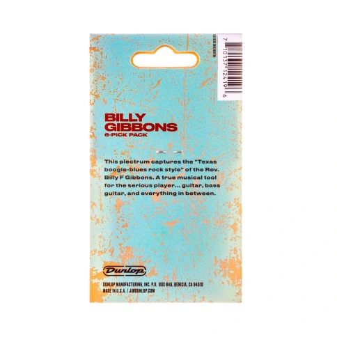 Медиатор Dunlop RWP01XH Rev. Willy's Mexican Lottery фото 2