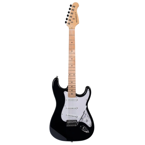 Электрогитара ROCKDALE Stars Plus SSS Maple Black фото 4