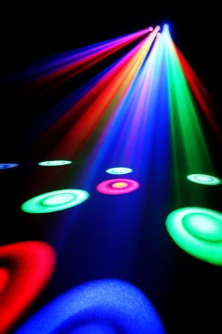 INVOLIGHT OB200 - LED многолучевой световой эффект, 6 линз, 18х 3Вт RGB, DMX-512, авто режимы фото 3