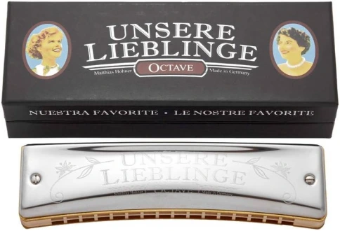 HOHNER Unsere Lieblinge 6195/32 C - Губная гармоника октавная фото 1