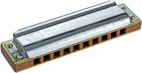 HOHNER Marine Band Deluxe 2005/20 Db - Губная гармоника диатоническая фото 1