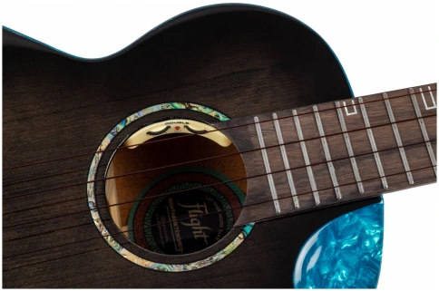 FLIGHT NIGHTHAWK TENOR EQ-A - Укулеле тенор фото 7