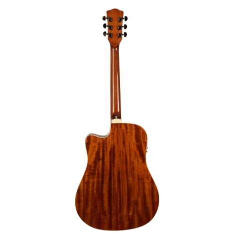 Электроакустическая гитара ROCKDALE Aurora D6 C NAT E Gloss фото 3