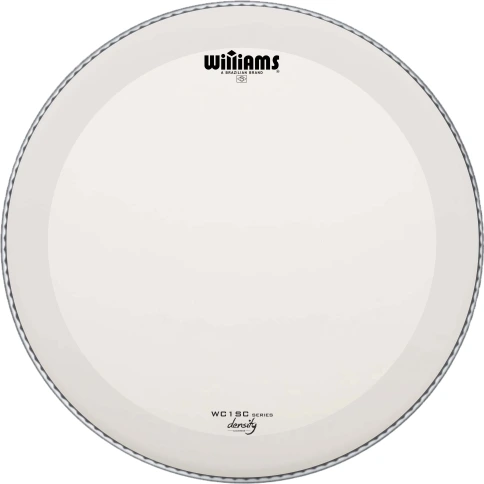 WILLIAMS WC1SC-10MIL-16 Single Ply Coated Density Silent Circle Series 16" пластик с напылением для тома фото 1
