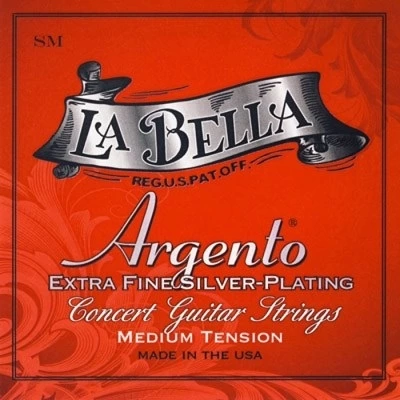 Струны для классической гитары LA BELLA SM ARGENTO (ASPM) фото 1