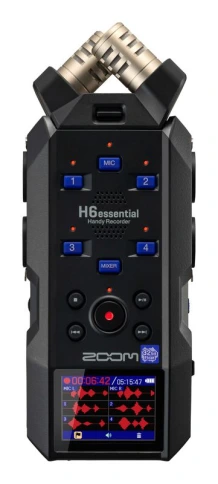 Zoom H6e - портативный 6-трековый рекордер с поддержкой 32-bit Float фото 1