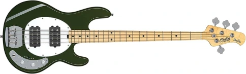STERLING StingRay HH Olive - Бас-гитара 4 струны фото 1