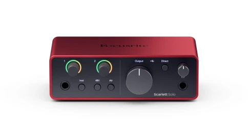 Комплект для звукозаписи Focusrite Scarlett Solo Studio 4th Gen фото 6
