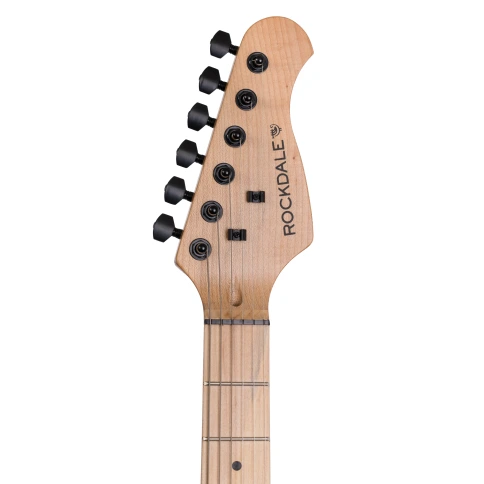 Электрогитара ROCKDALE Stars Plus HT HH Maple White фото 9