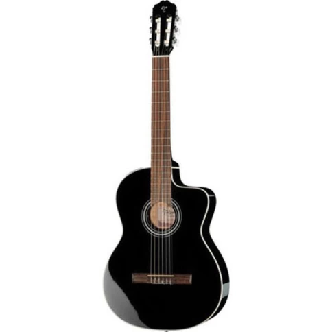 Классическая электроакустическая гитара TAKAMINE GC1CE BLK фото 1