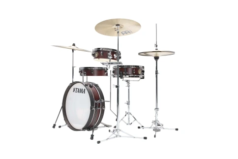 Ударная установка TAMA LJK48PBN-BWW Club-JAM Pancake Drum Kit w/ Black Nickel Shell Hardware фото 6