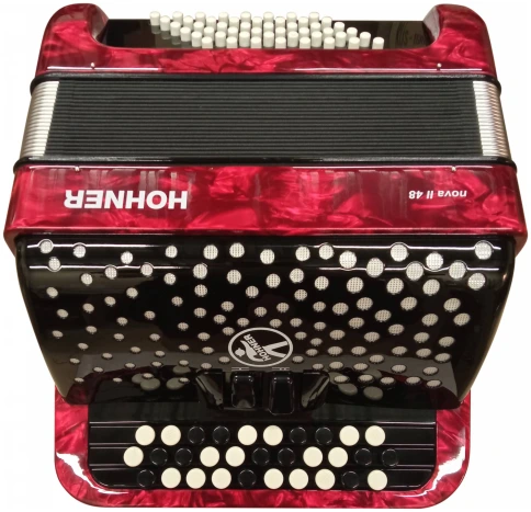 HOHNER Nova II 48 red - Баян ученический фото 3