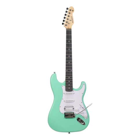 Электрогитара ROCKDALE Stars HSS Roller Green фото 2