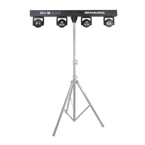 INVOLIGHT MH PARTY BALL - мобильный комплект LED RGBW голов вращения, ИК-ДУ, DMX512 фото 3