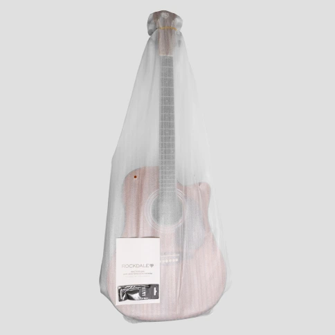 Электроакустическая гитара ROCKDALE Aurora D6 C ALL-MAH E Gloss фото 14