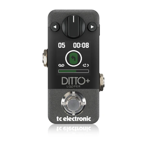 TC ELECTRONIC DITTO+ LOOPER - гитарный лупер с цветным дисплеем и внутренней памятью фото 2