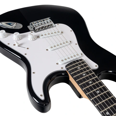 Электрогитара ROCKDALE Stars Plus SSS Black фото 11