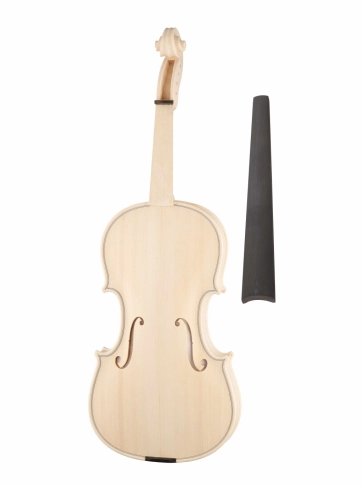 P-V044-WH Заготовка скрипки с накладкой 4/4, Gliga фото 1