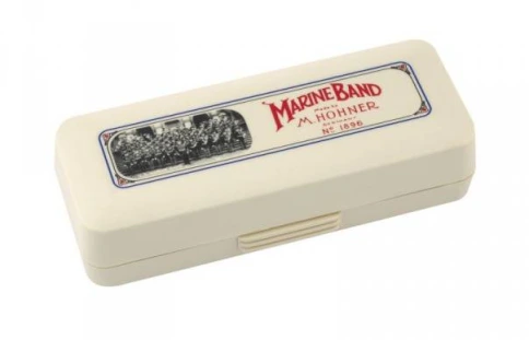 HOHNER Marine Band 1896/20 F гармонический минор - Губная гармоника диатоническая фото 7