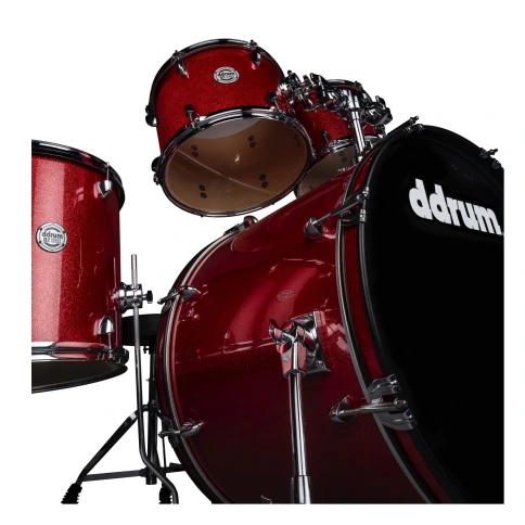 DDRUM D2 522 RSP - ударная установка , цвет Red Sparkle , 10'-12'-16'-22', 14х6.5' фото 5